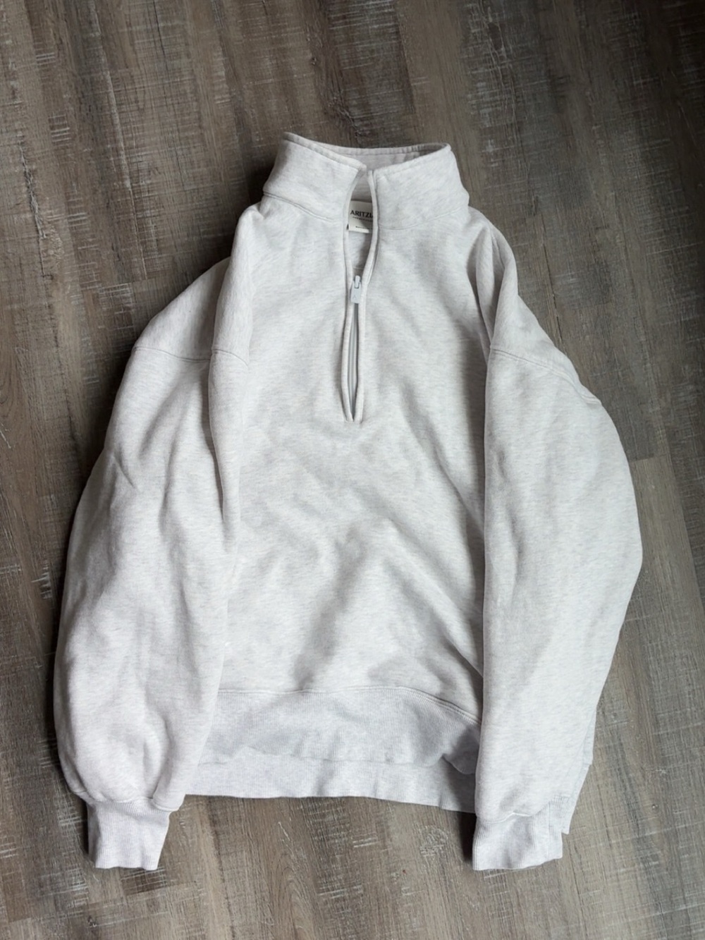 Aritzia Half Zip Sweatshirt